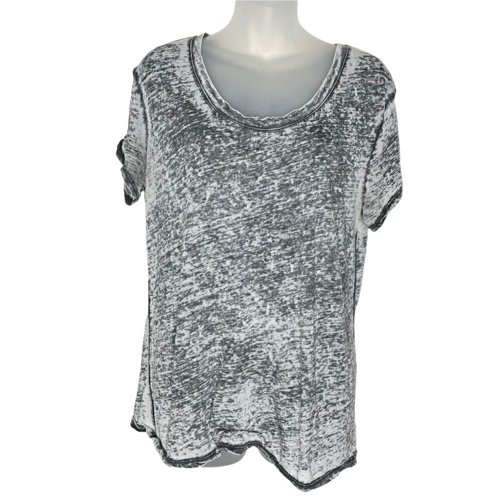 Treasure & Bond Gray Burnout Tee XS